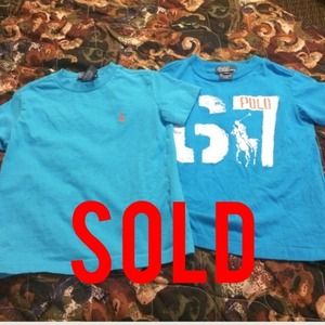 2 toddler polo shirts