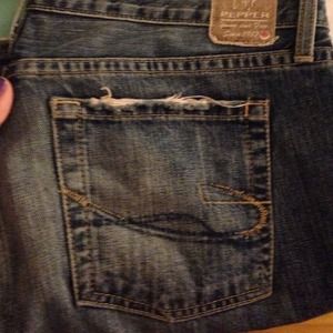 Chip and pepper jeans