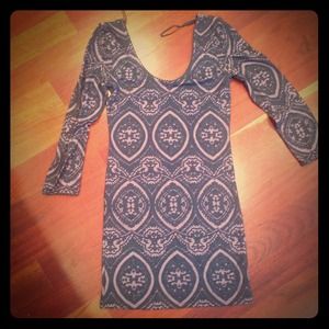 Free people purple paisley dress