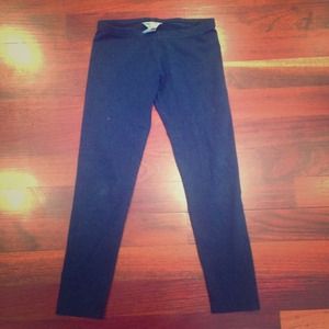 Navy hard tail legging