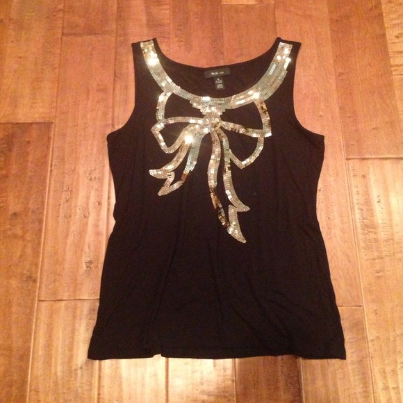 Gold Bow Top