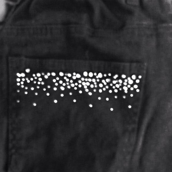 NWOT BLACK BLING JEANS - Picture 3 of 4