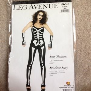 Skeleton Suzy halloween costume