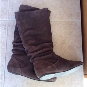 Michael Shannon suede boots