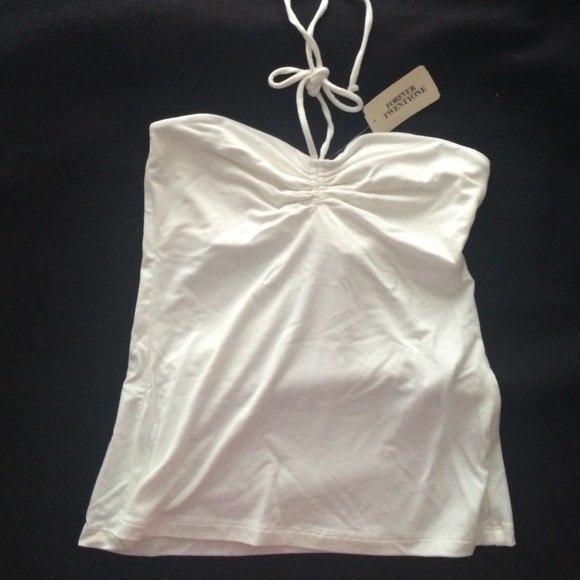 White halter from forever 21