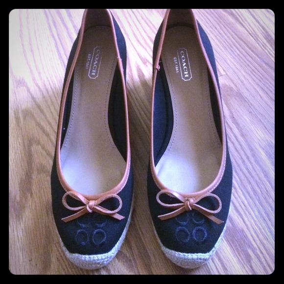 Gorgeous blue wedges!!!!! Bought but never worn!!!