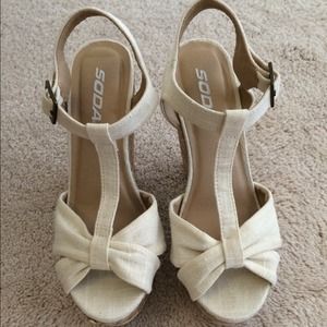 Tan  SODA  Wedges