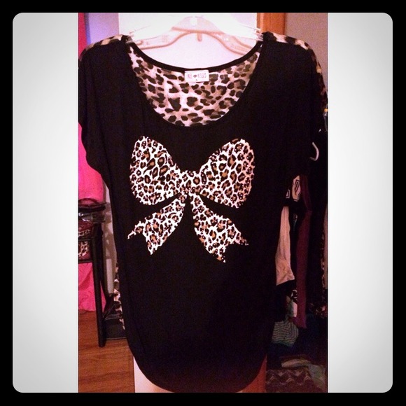 Cheetah print top
