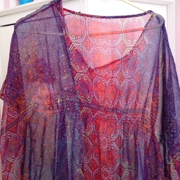 Sheer Boho Dress - Picture 3 of 3