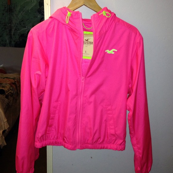 Pink Hollister jacket