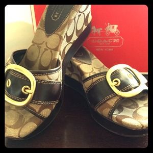 •BUNDLE•Coach Gretta Wedge and Snake Print Wedges