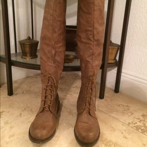 Brown Over the Knee Boots