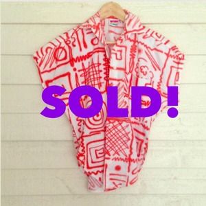 ❤️Abstract 90's Printed Button Up Shirt❤️