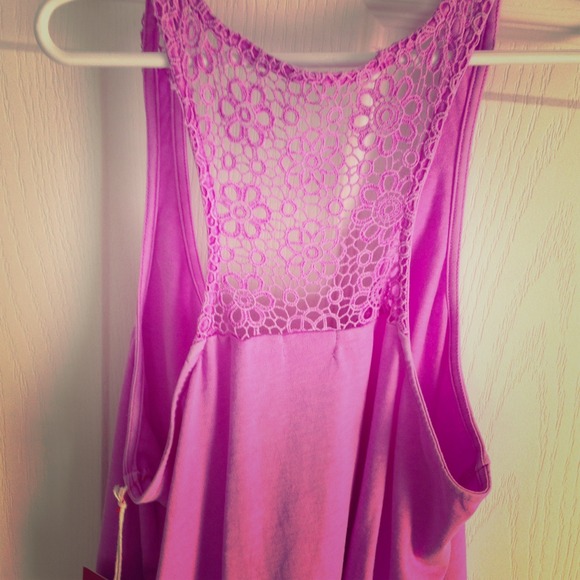 Flowy Violet Tank Top - Picture 1 of 3