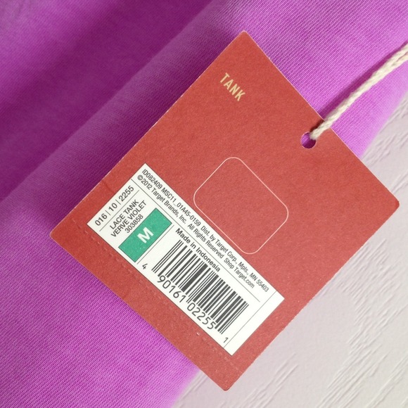 Flowy Violet Tank Top - Picture 3 of 3