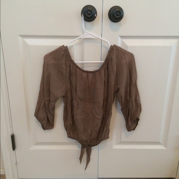 Brown Blouse - Picture 2 of 2
