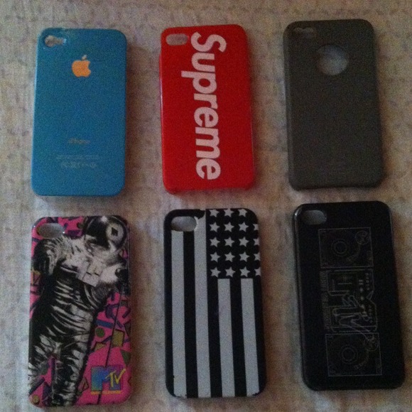 6 iPhone 4/4S cases!!!! *BUNDLE*