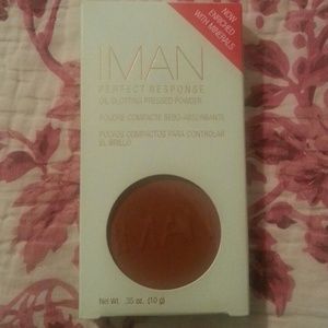 Iman Perfect Response Pressed Powder (Color: Deep)
