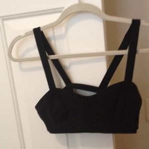 Black Caged Bralette