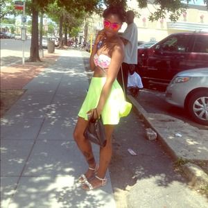 Neon Skater Skirt for Sale!