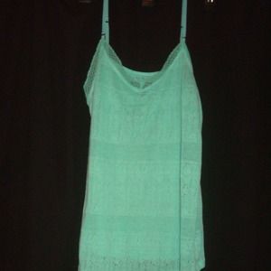 Mint green tanktop