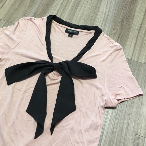 Jason Wu Tops - Jason Wu for Target Blush Bow Blouse