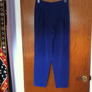 Dark Blue Bomber Pants