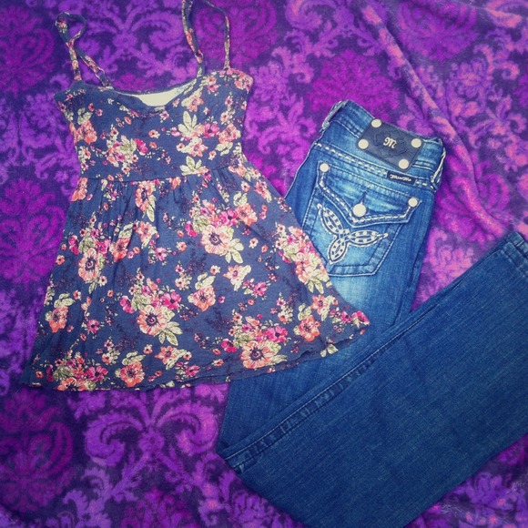 Kirra Floral Tank Extra Small