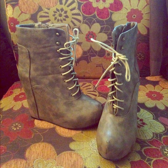 Wedge Ankle Boots