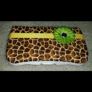 Boutique travel wipe case