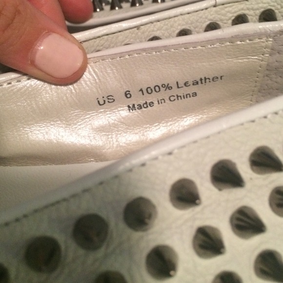 Unif White Leather Hellraisers - Picture 2 of 4