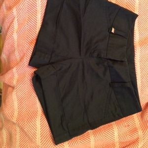 Black dressy shorts