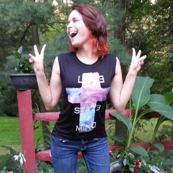 (30% OFF) Muscle tee / Hi-Low // M - Picture 2 of 4