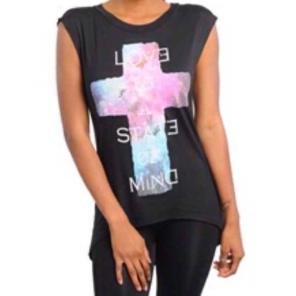 (30% OFF) Muscle tee / Hi-Low // M - Picture 3 of 4