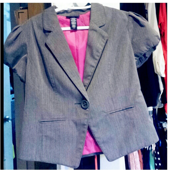 Gray Blazer