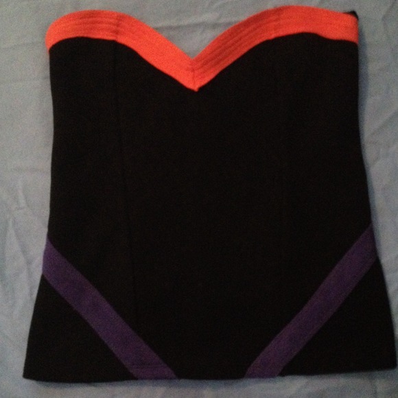 Colorblock Tube Top - Picture 2 of 4