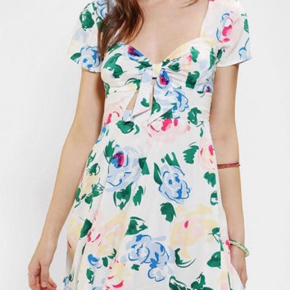 Reformed By The Reformation Nutmeg Cutout Dress - Picture 2 of 4