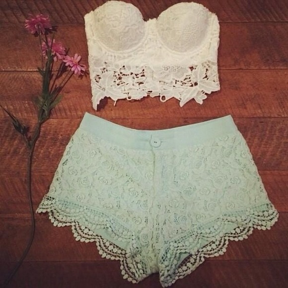 LF Tops - white bustier crop top same as lf