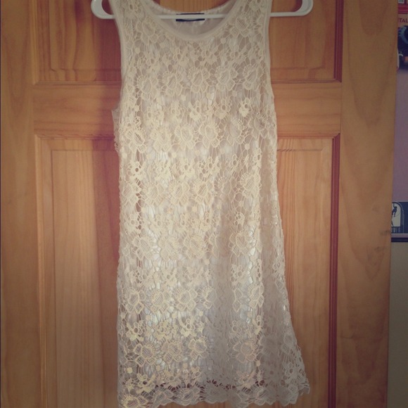 Floral lace dress