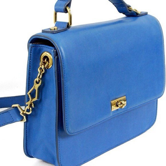 NWT J.Crew Edie Purse Bag Casablanca Blue - Picture 2 of 4