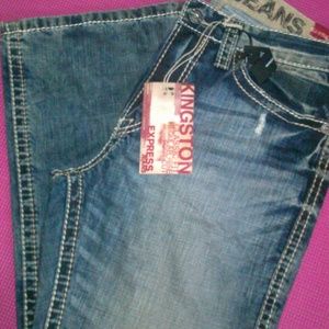 New with Tags Men Express Denim
