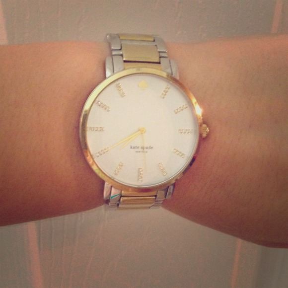 Kate Spade Gramercy watch Gold/silver