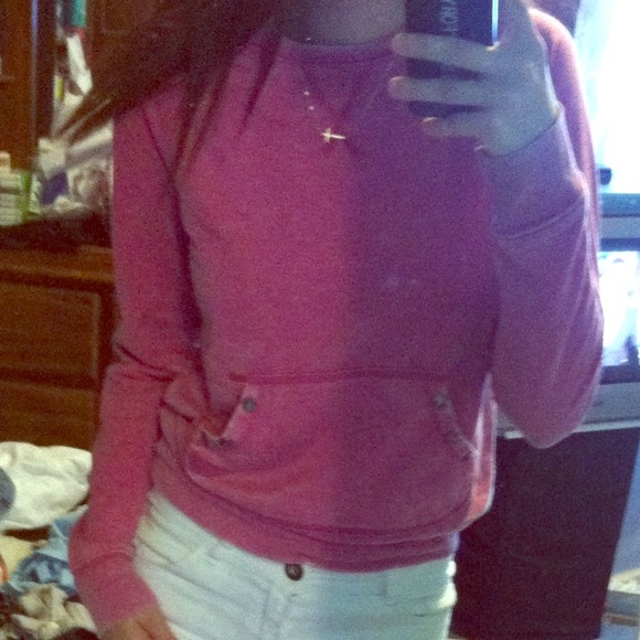 Hot Pink Op Hoodie Sweater