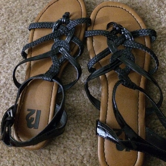 Black sandals