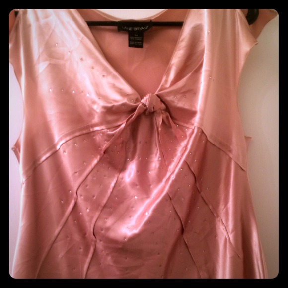 NWOT Lane Bryant Rhinestone Blouse