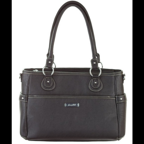 Grace Adele Heather bag in Black
