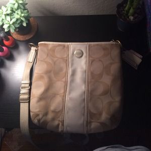 Coach cross body bag