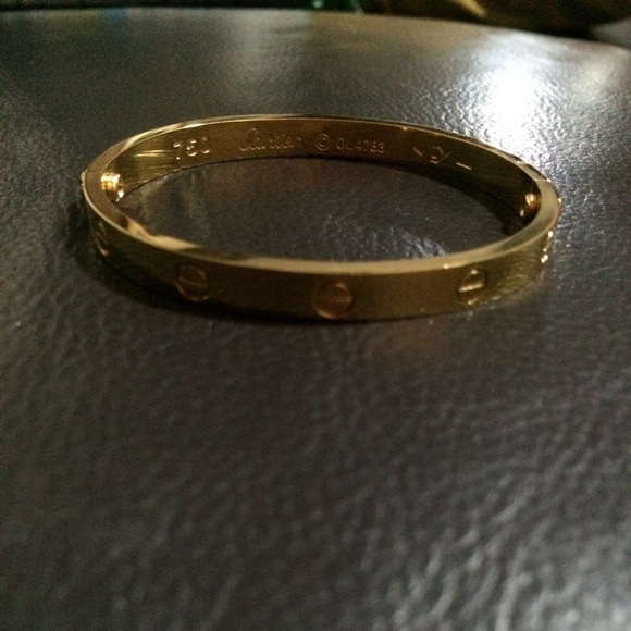 Cartier Gold Bracelet
