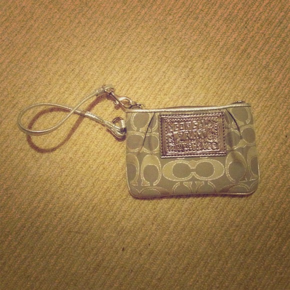 Coach Clutches & Wallets - Silver Coach Change Purse
