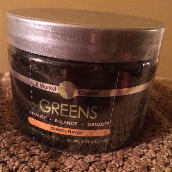 It Works Greens Orange Flavor